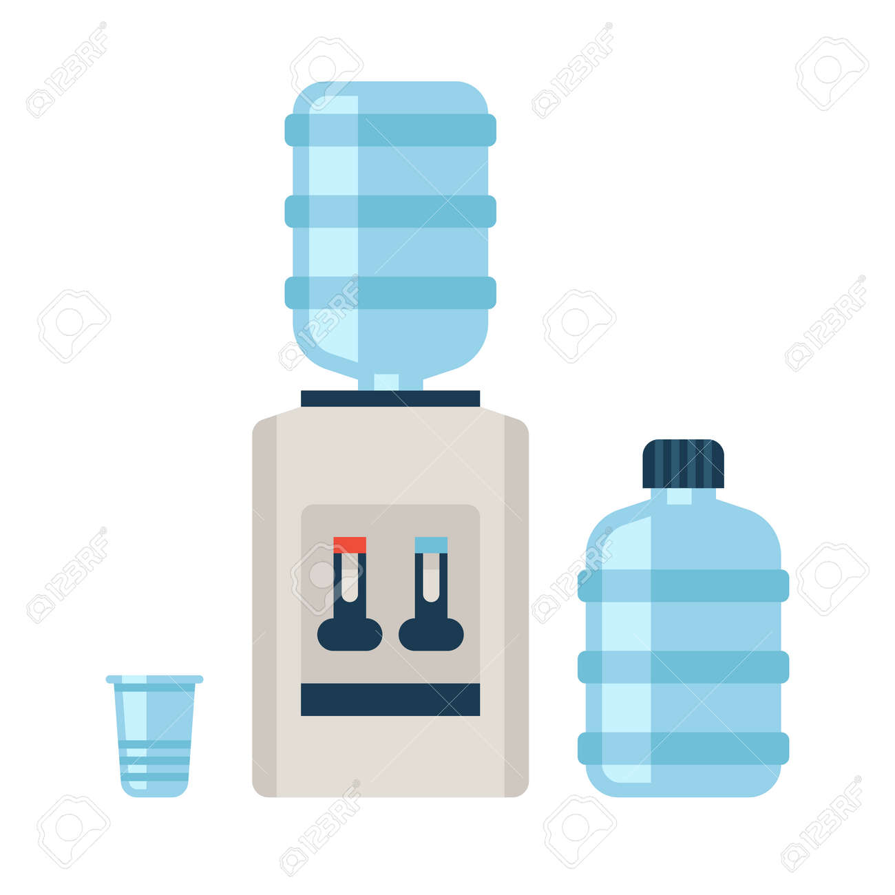 office water cooler bottle