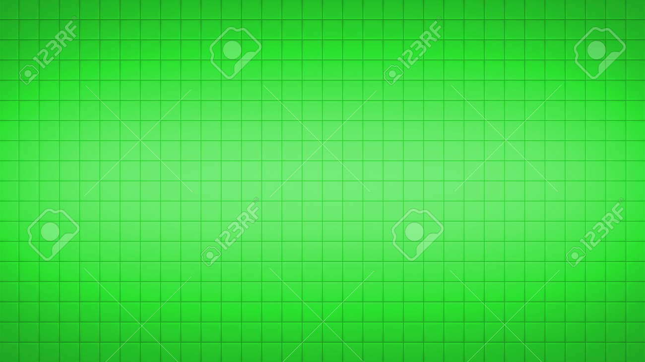 3d render simple straight illustration of squares. Geometric abstract background of green color. Tile wallpaper - 132223622 3d render simple straight illustration of squares. Geometric abstract background of green color. Tile wallpaper - 132223622