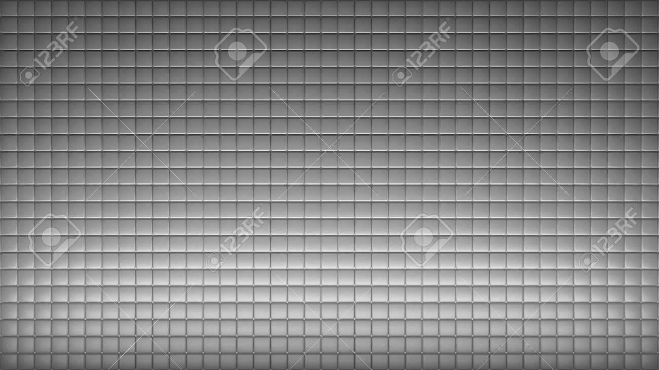 Geometric abstract wallpaper of grey color. 3d render background of squares - 132225010 Geometric abstract wallpaper of grey color. 3d render background of squares - 132225010