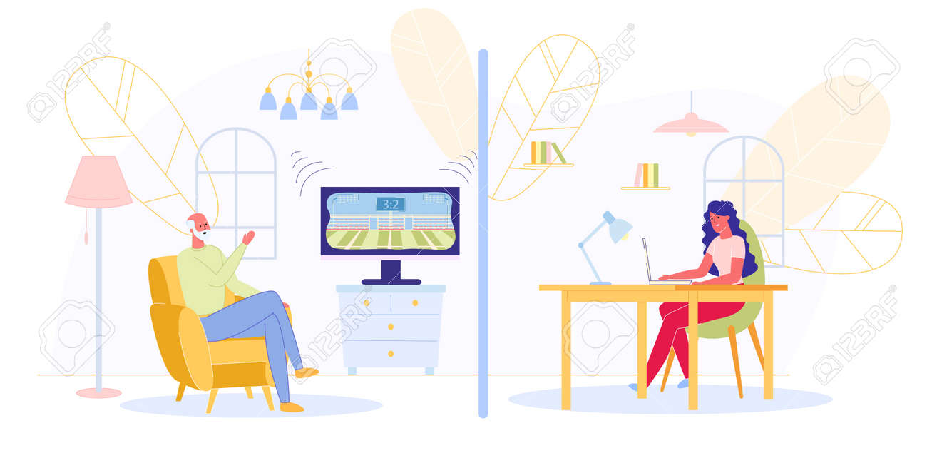 Man Distressed With Noisy Sounds From Neighbor Room Teenage Royalty Free Cliparts Vectors And Stock Illustration Image 144629058 Too loud cartoon updated their cover photo. 123rf com