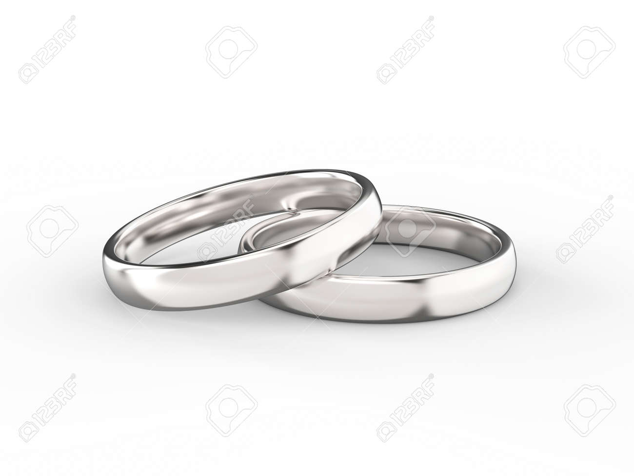 PB Collection Juego De 3 Anillos De Compromiso De Boda De Plata De Ley 925  Para, image size:1300x975