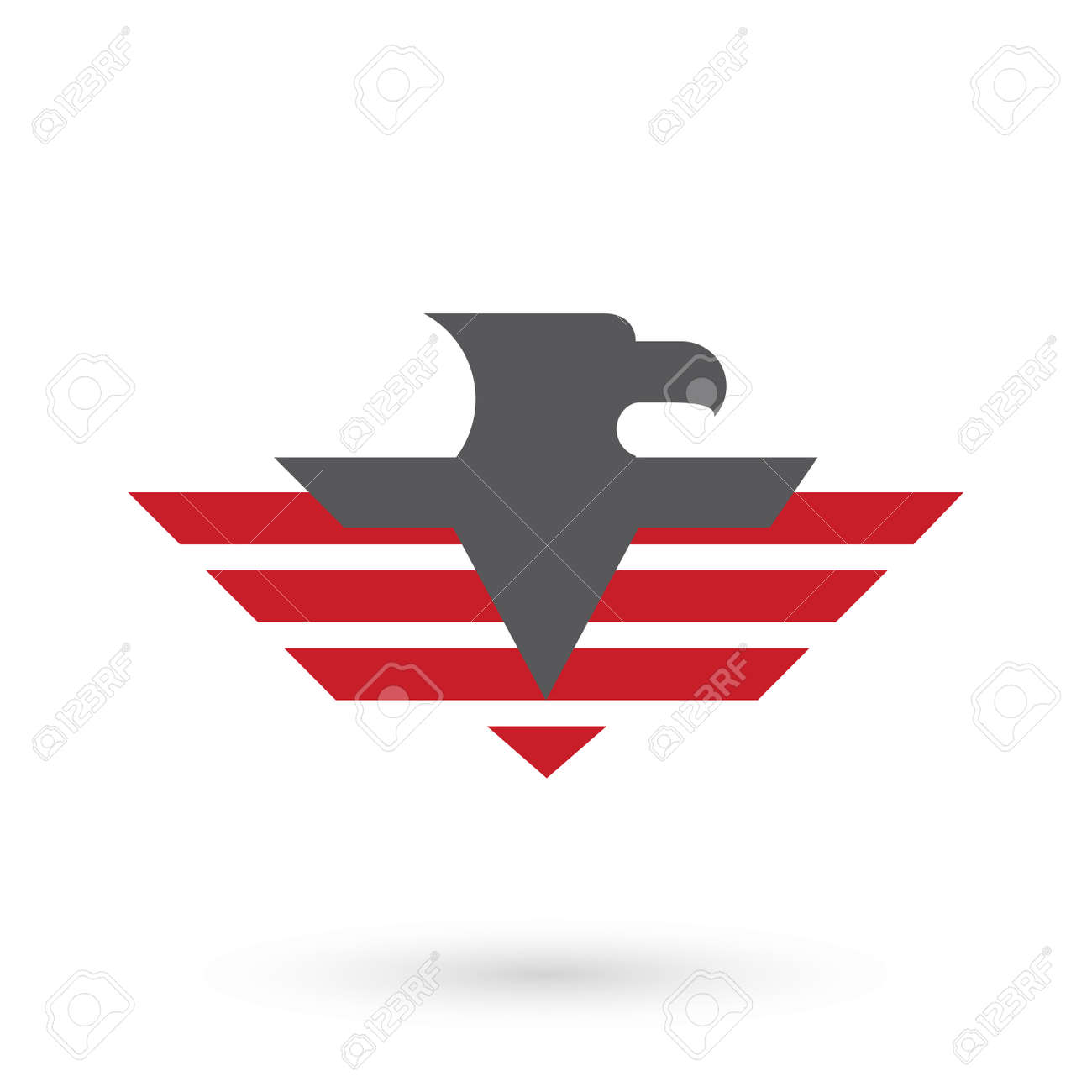military logo template with