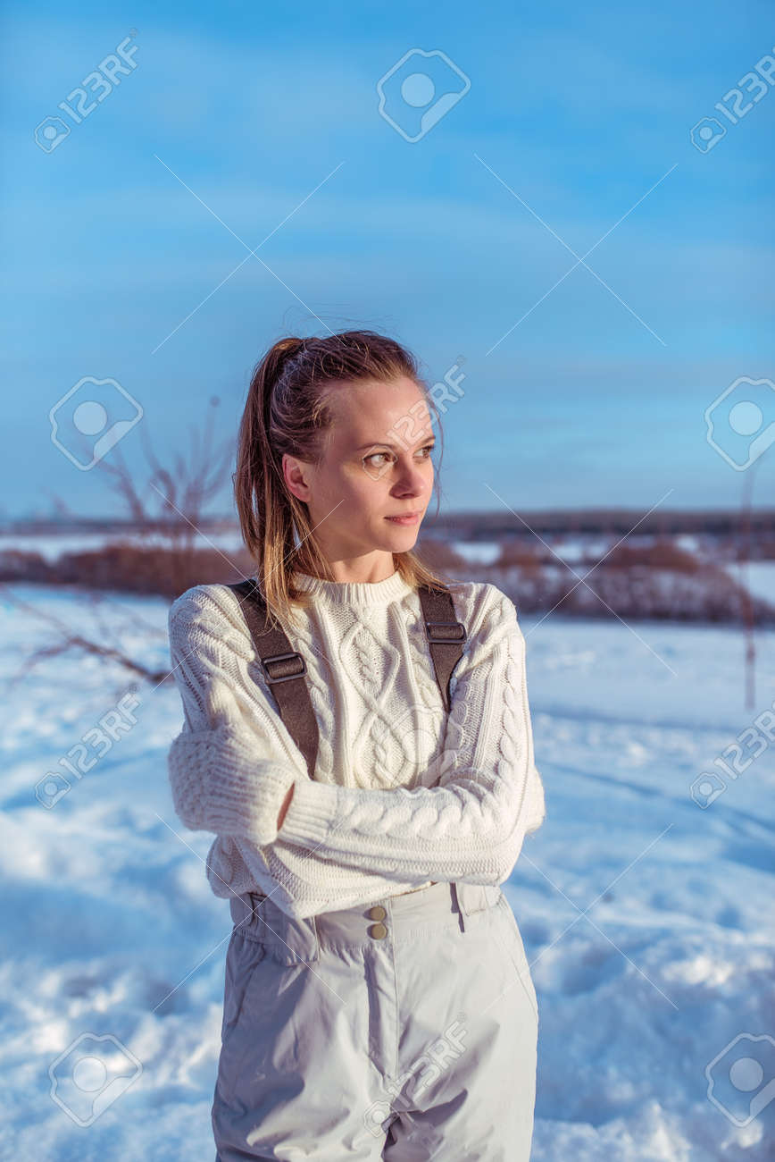 white snow jumpsuit