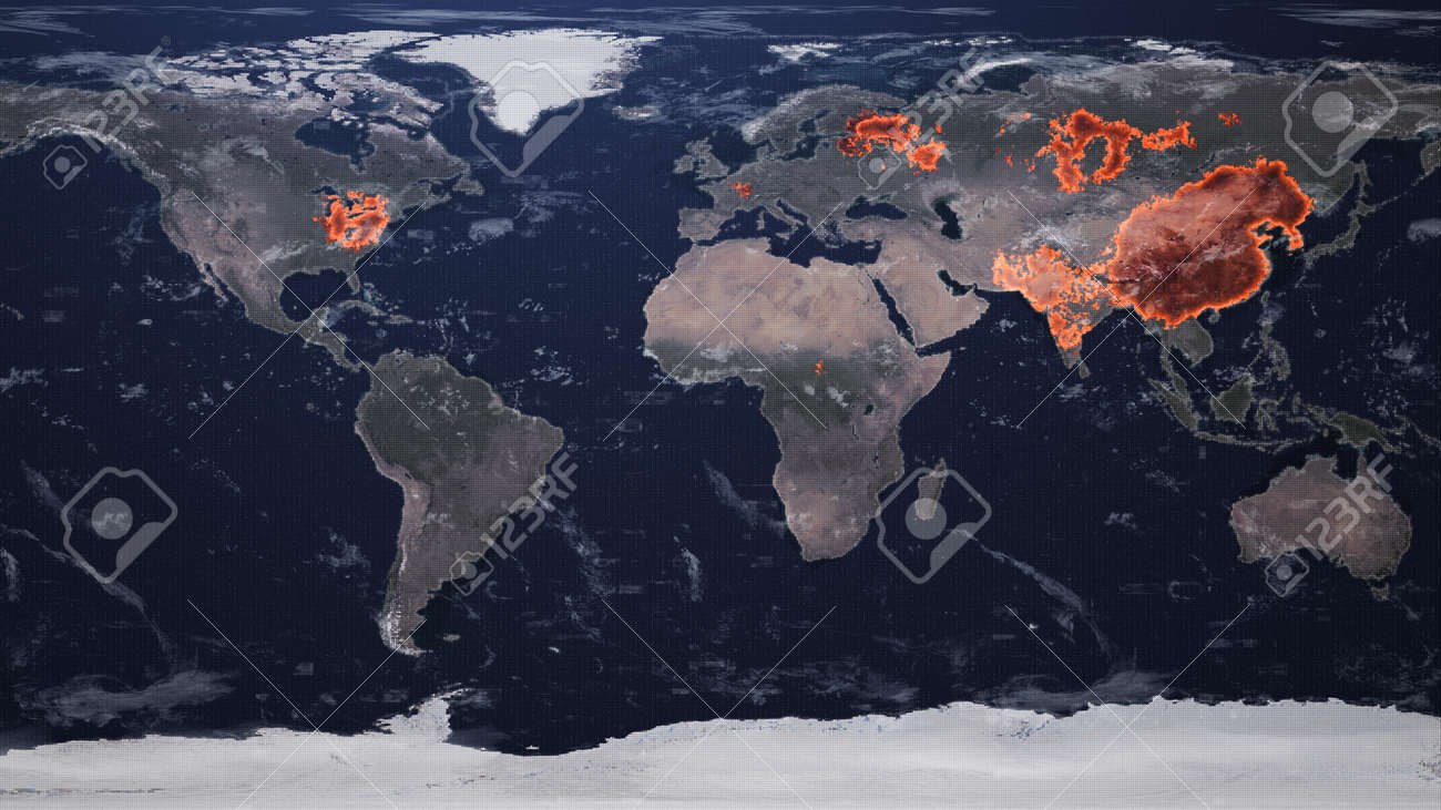 4k 3d The spread of Chinese coronavirus (COVID-19) throughout the planet. 2d illustration - 149920274 4k 3d The spread of Chinese coronavirus (COVID-19) throughout the planet. 2d illustration - 149920274