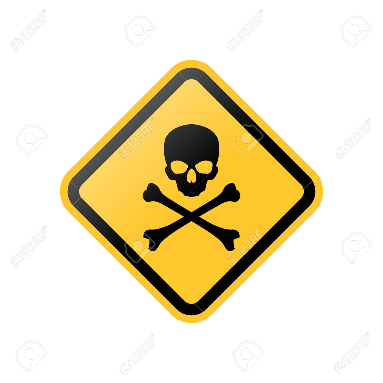 Skull Danger Warning Sign Icon Royalty Free SVG, Cliparts, Vectors, and  Stock Illustration. Image 100030257.