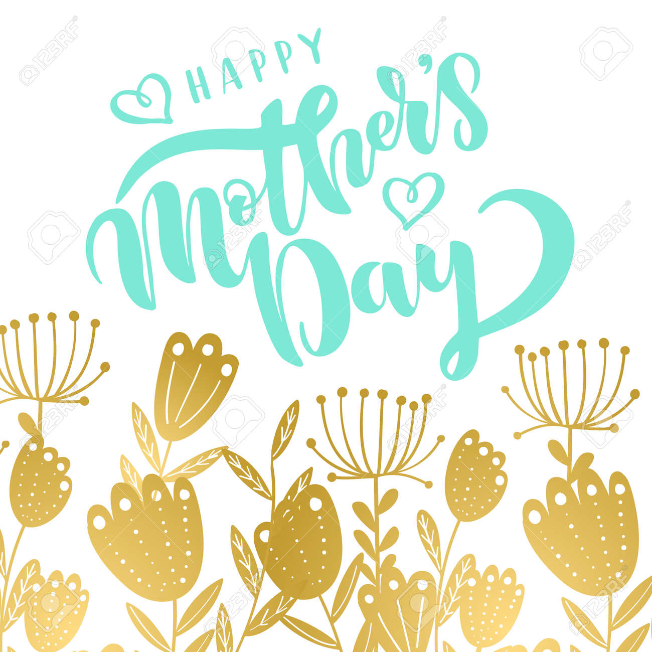 happy mothers day calligraphy