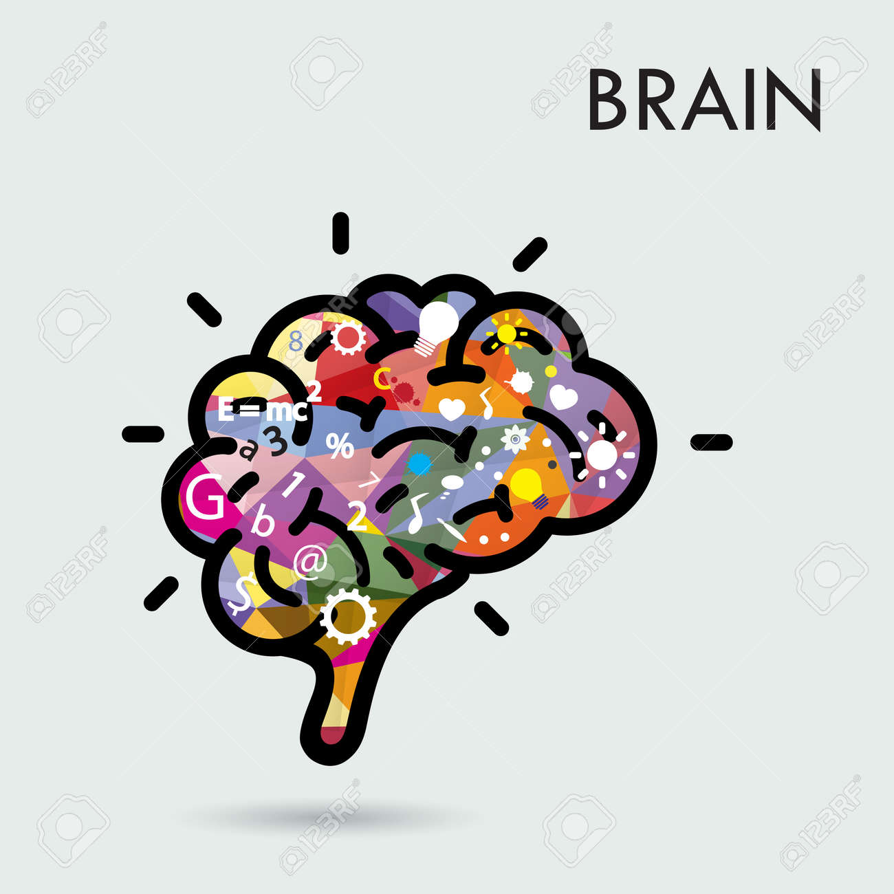 creative brain idea concept design for poster flyer cover brochure business idea and education - Graphic Design Business Ideas creative brain idea concept design for poster flyer cover brochure business idea and education - Graphic Design Business Ideas