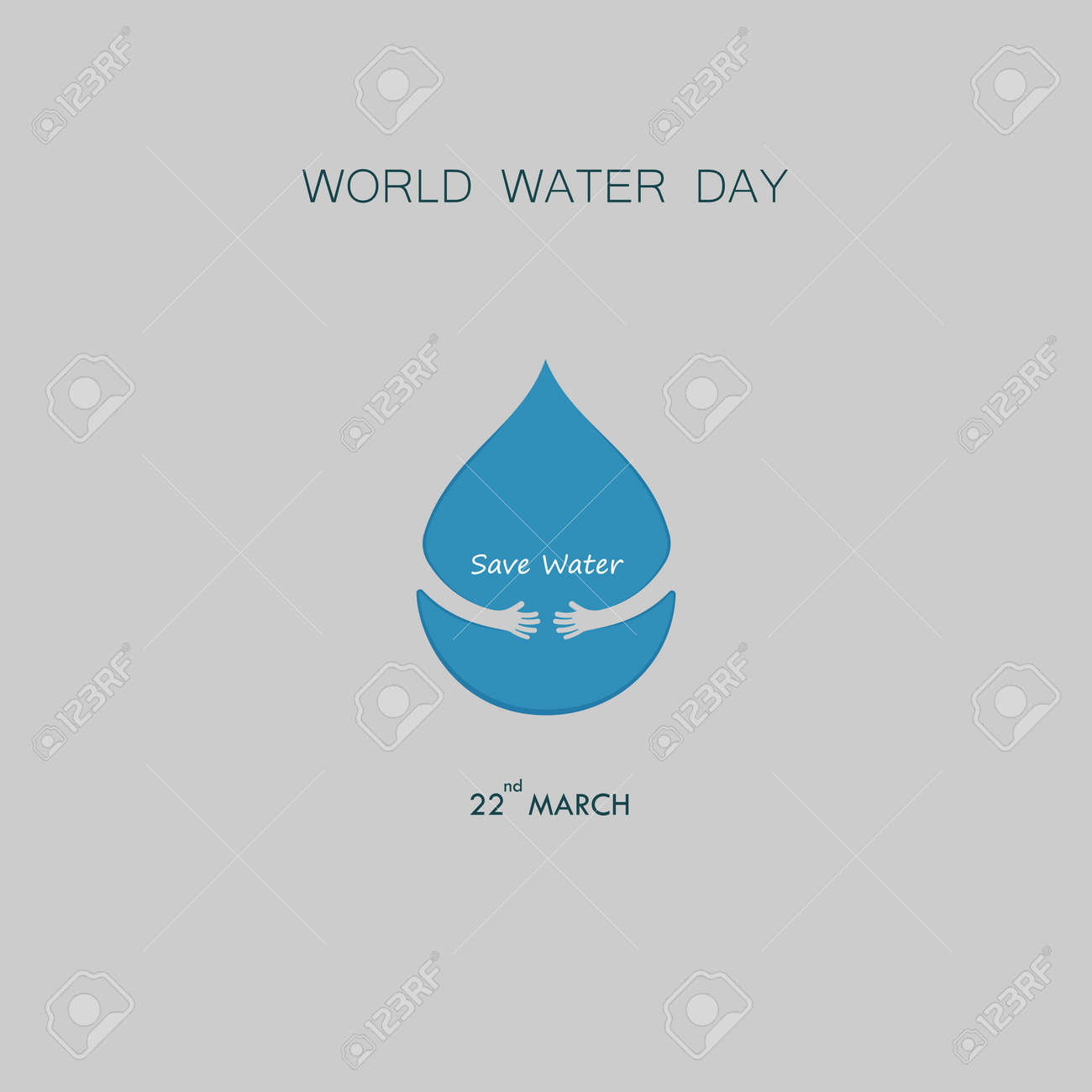 water drop with small tree icon vector logo design template