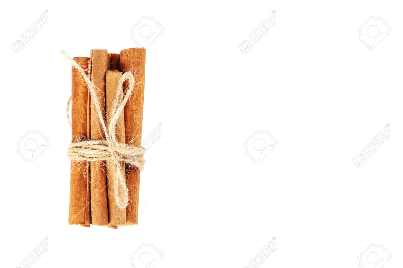 Cinnamon isolated on a white background - 53113163 Cinnamon isolated on a white background - 53113163