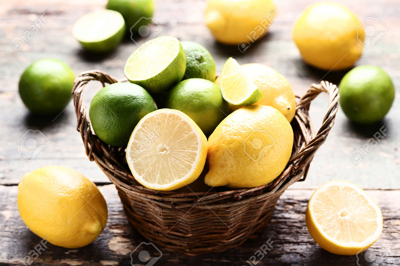 basket sweet lemon