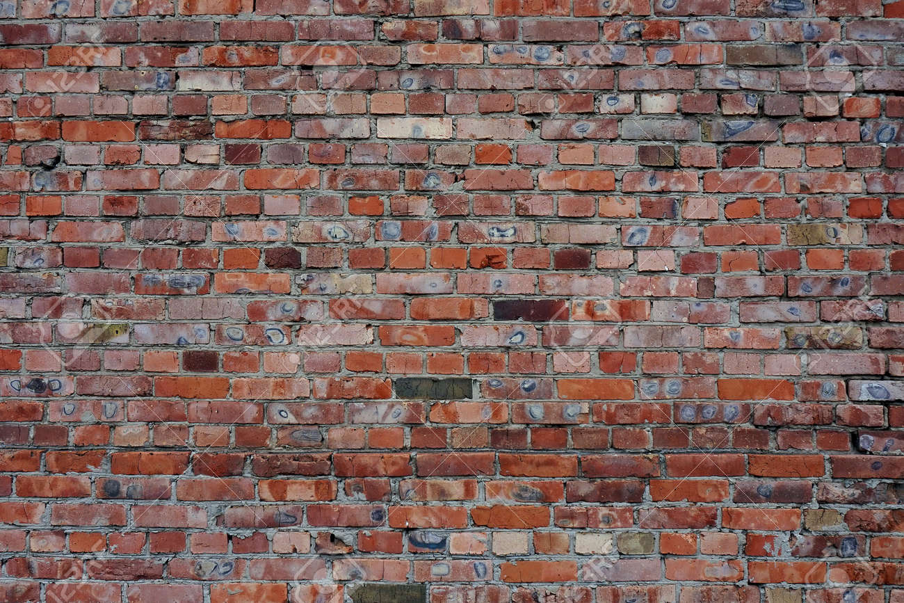 Immagini Stock Il Muro E Fatto Di Vecchi Mattoni Il Mattone Non E Uniforme Di Colore Rosso Scuro Di Dimensioni Diverse I Punti Sono Scuri E Non Uniformi Sfondo Struttura Image 91176866