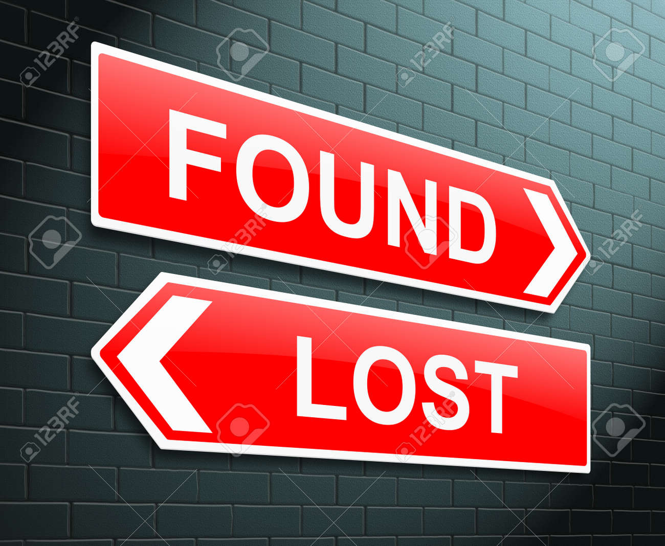 lost and found sign