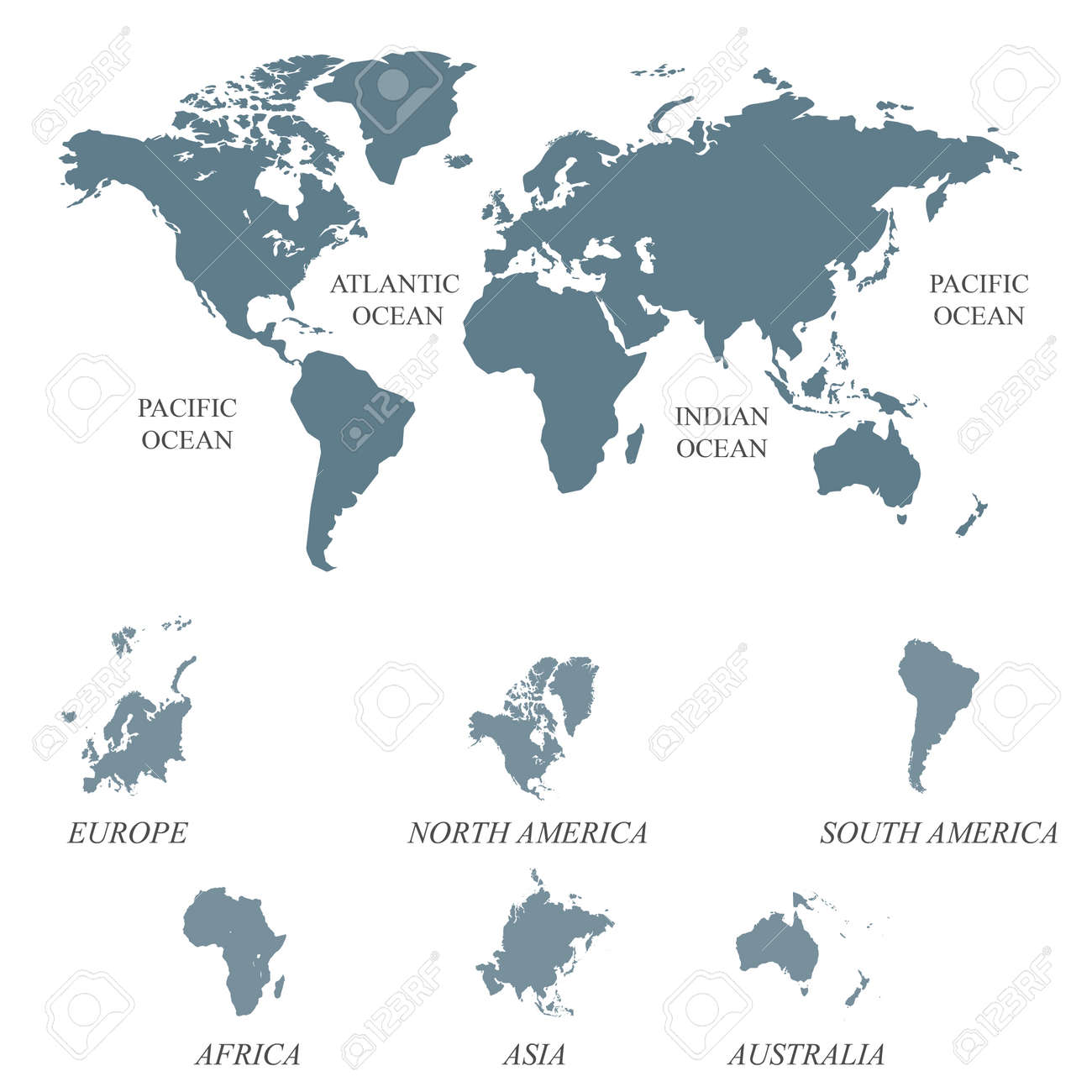 earth map template