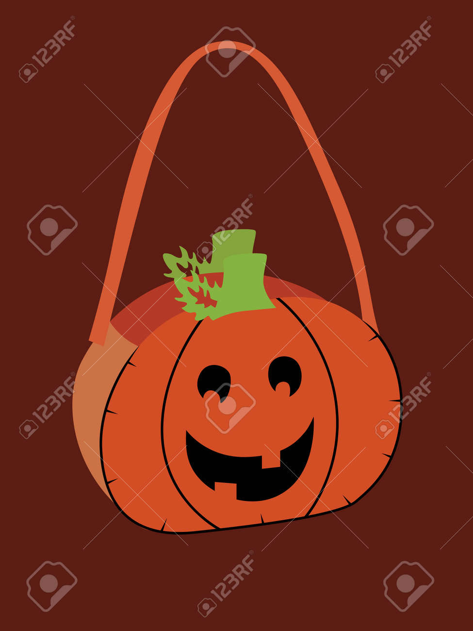 ハロウィン バッグ Dのイラスト素材 ベクタ Image