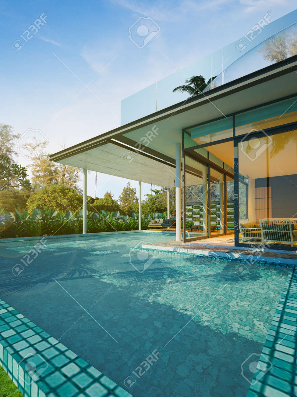 Beautiful Beach House View