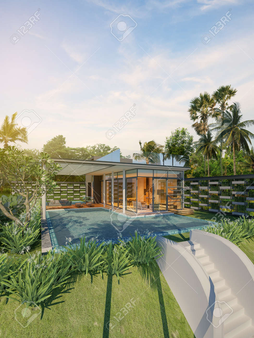 Beautiful Beach House View