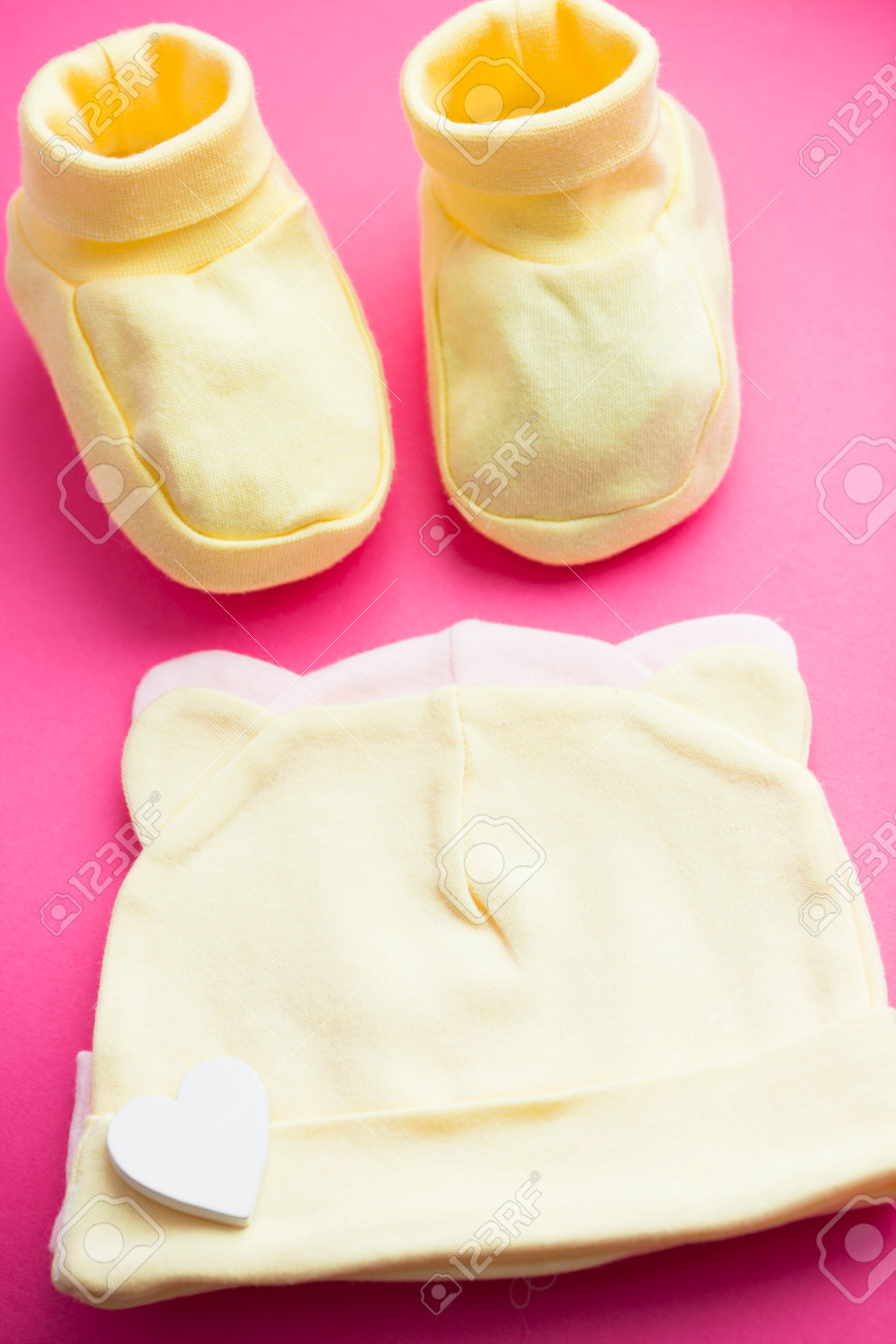 Yellow on sale booties baby