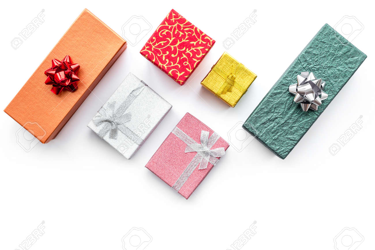 Cyber monday sales with boxes for christmas gifts on white desk background top view mock up - 88670300 Cyber monday sales with boxes for christmas gifts on white desk background top view mock up - 88670300