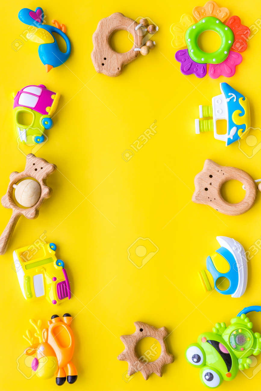 wooden rattle toys