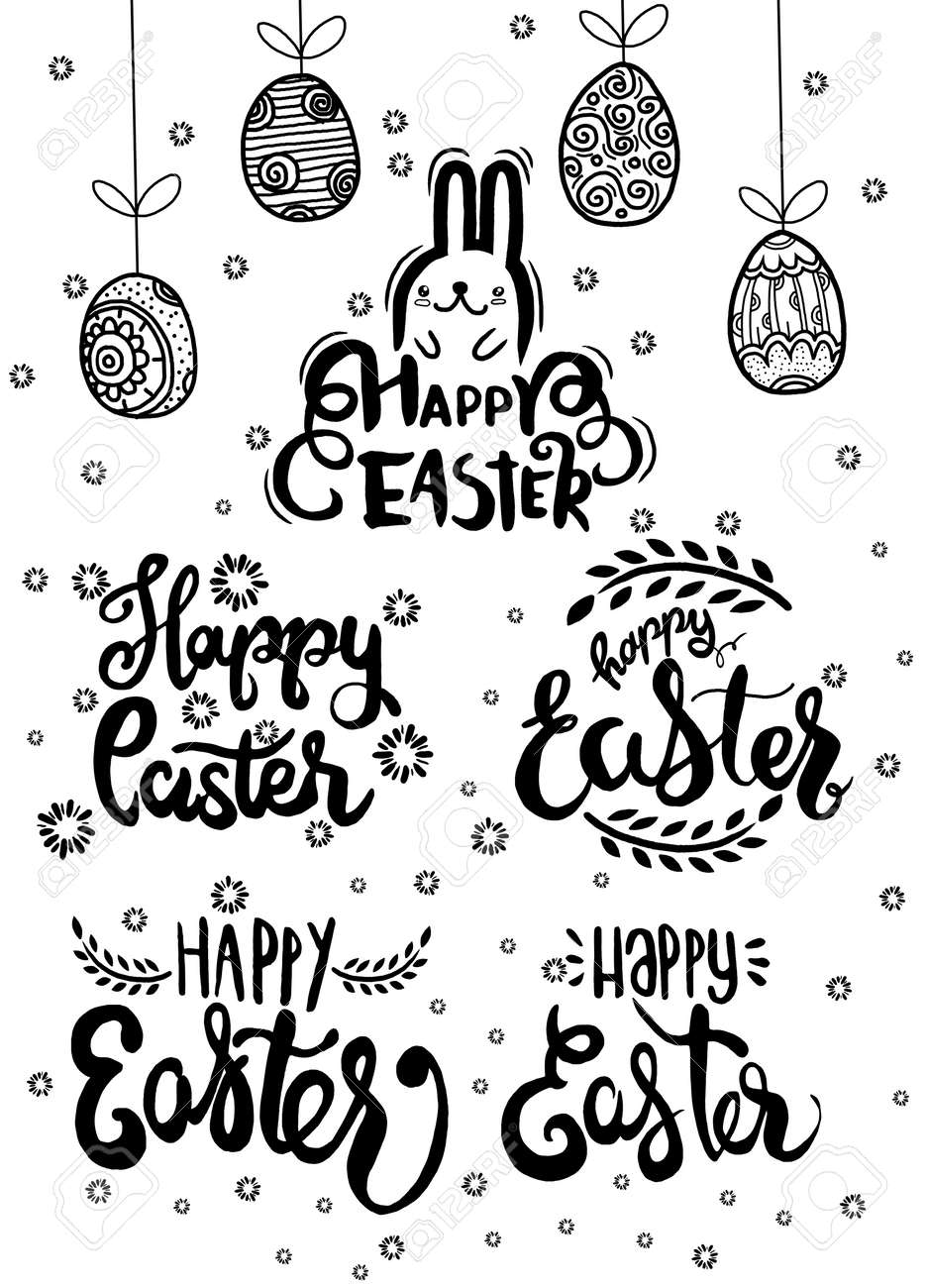 happy easter templates