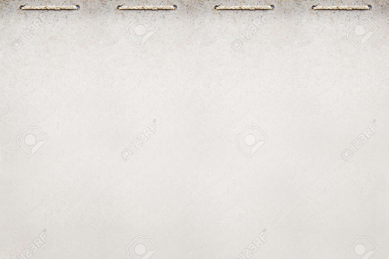 グランジ紙デザインの罫線ロープ バインドで空白のテンプレート の写真素材 画像素材 Image