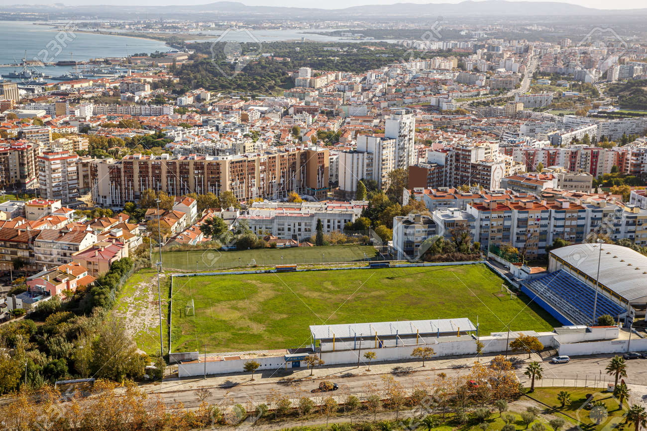 Amateur Football Field In Portugal City