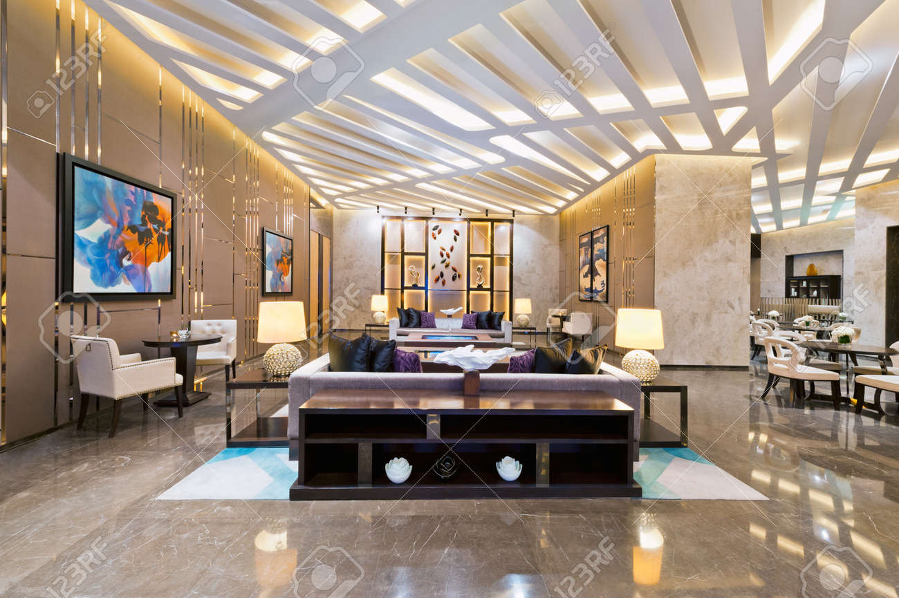 interior of a sales office for a urban residential construction residential construction