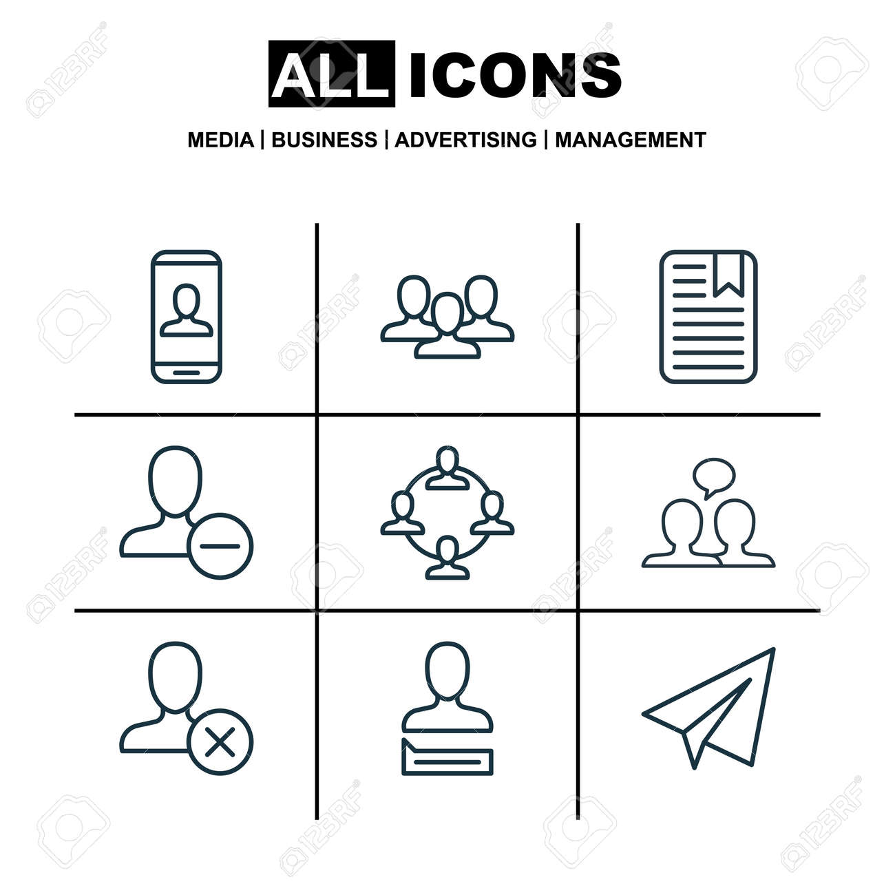 Satz Von 9 Social Network Icons Enthalt Chat Person Team Team Organisation Und Andere Symbole Schone Design Elemente Lizenzfrei Nutzbare Vektorgrafiken Clip Arts Illustrationen Image