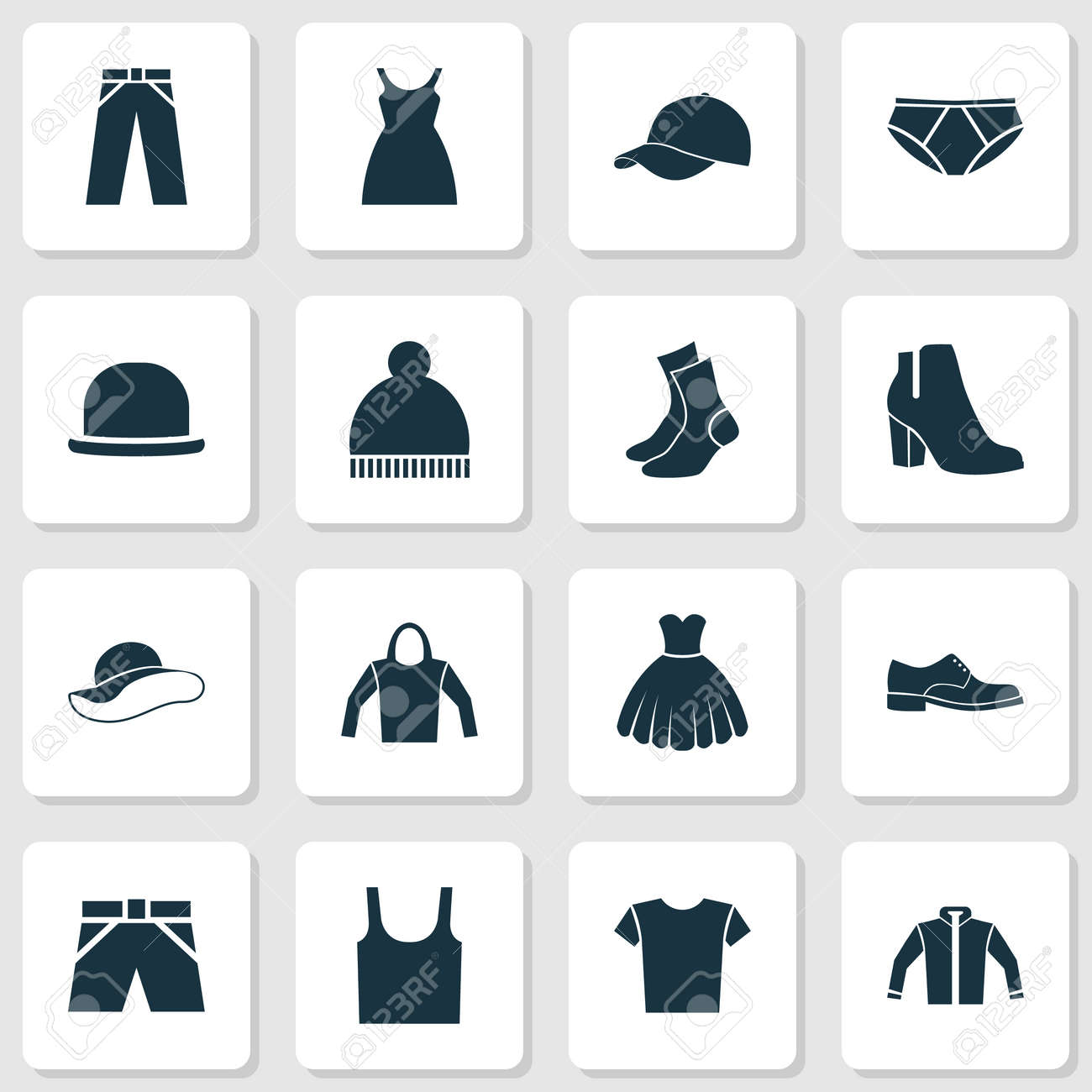 roupas e sapatos femininos