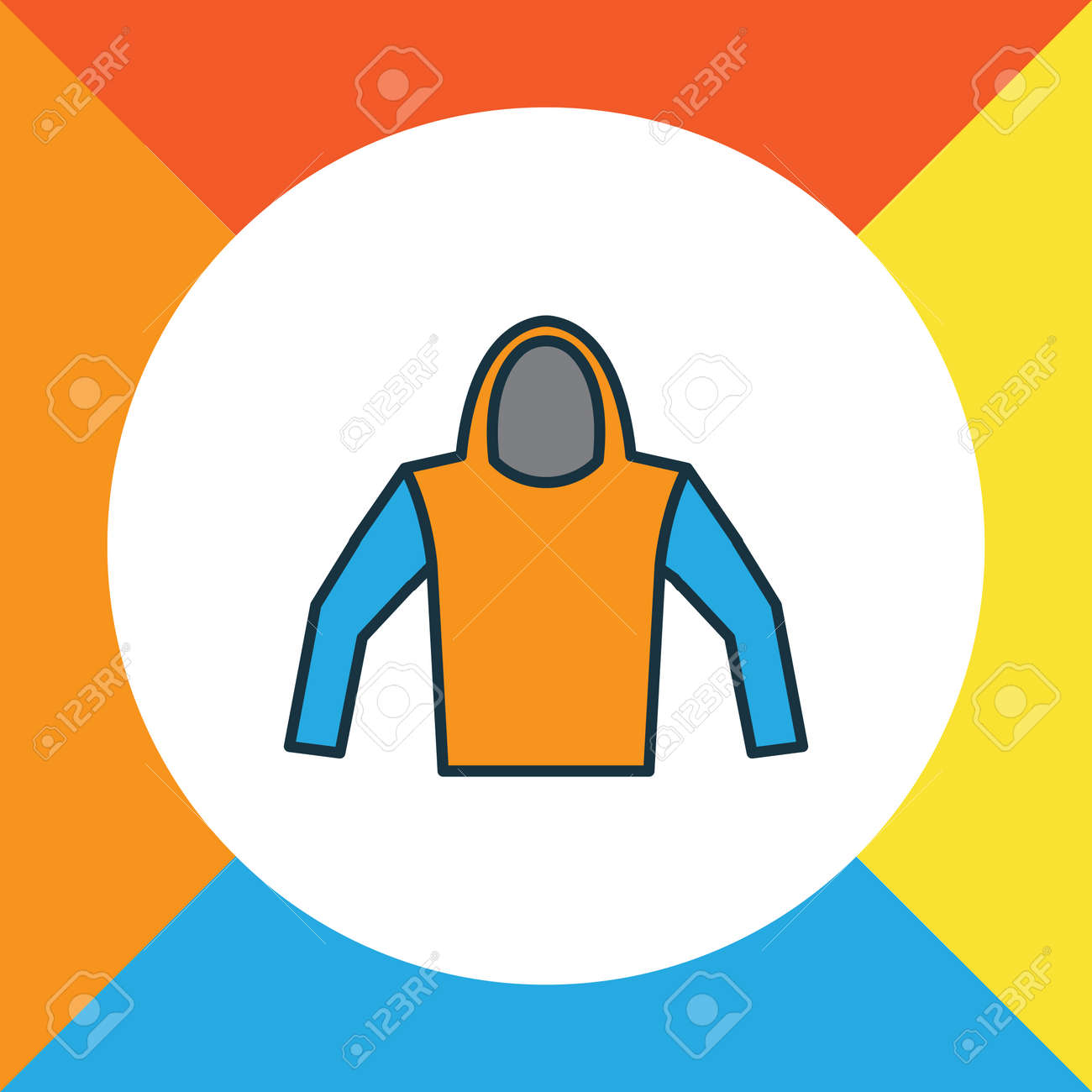 colorful sweatshirt trendy