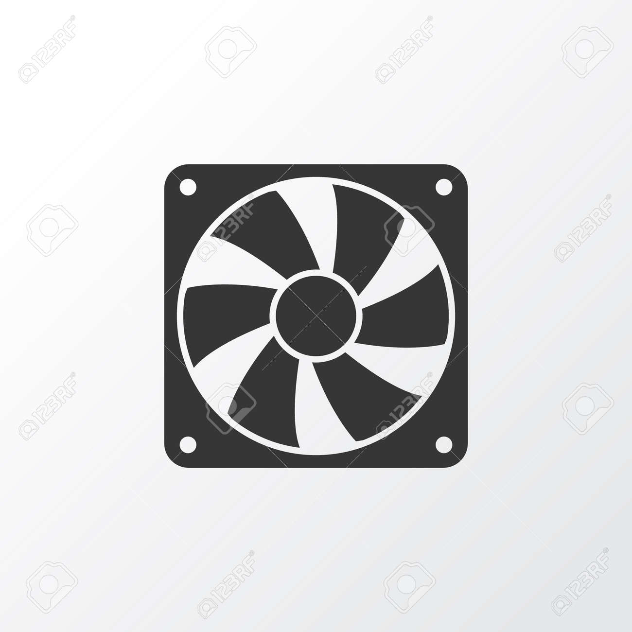 Cooler Icon Symbol. Premium Quality Isolated Fan Element In Trendy Style. - 90357514 Cooler Icon Symbol. Premium Quality Isolated Fan Element In Trendy Style. - 90357514