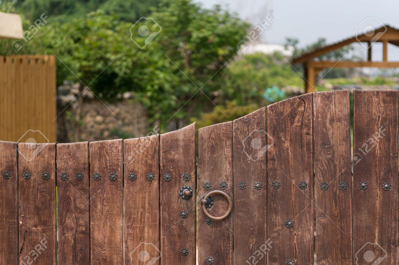 Porte De Jardin Bois