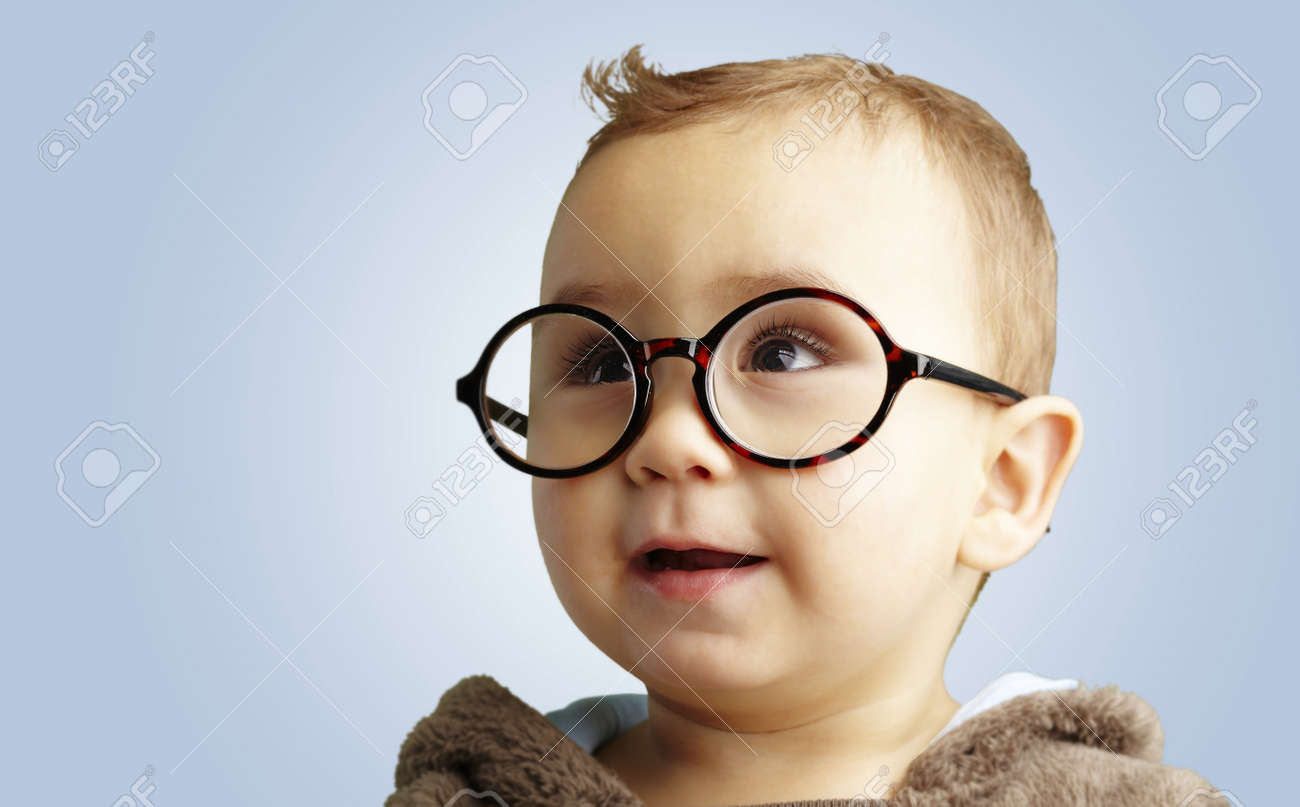 boy with round glasses
