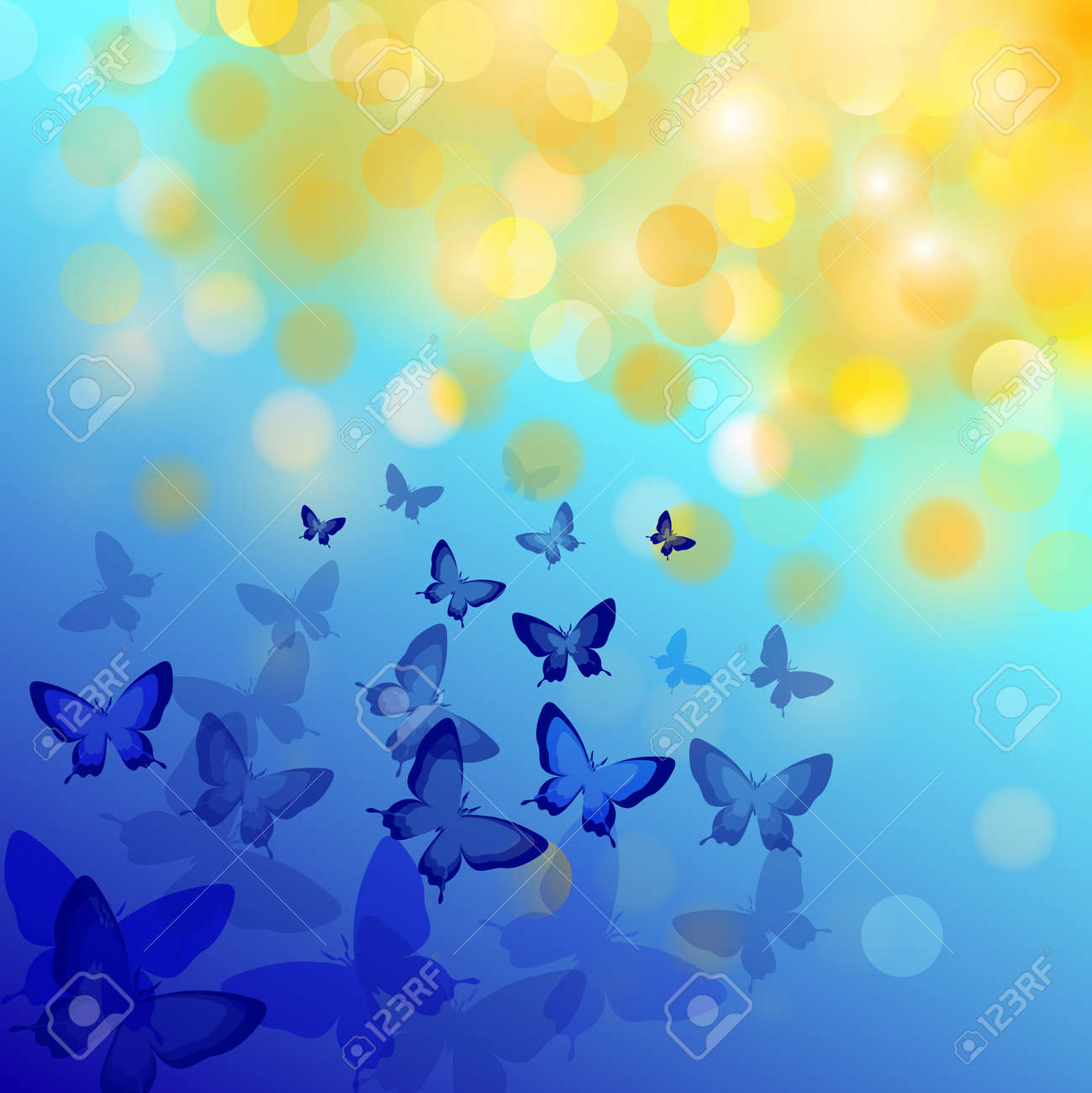 abstract colourful background with butterflies royalty free colourful background pictures