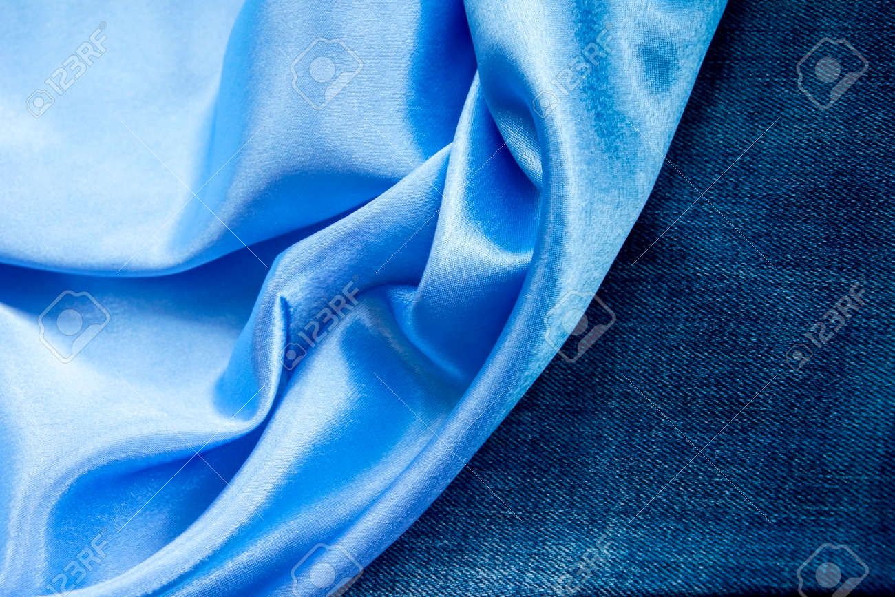 silk denim fabric