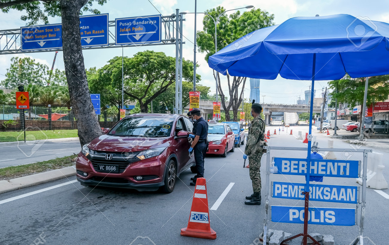 KUALA LUMPUR, MALAYSIA - APRIL 19, 2020 : Malaysia Soldier And 