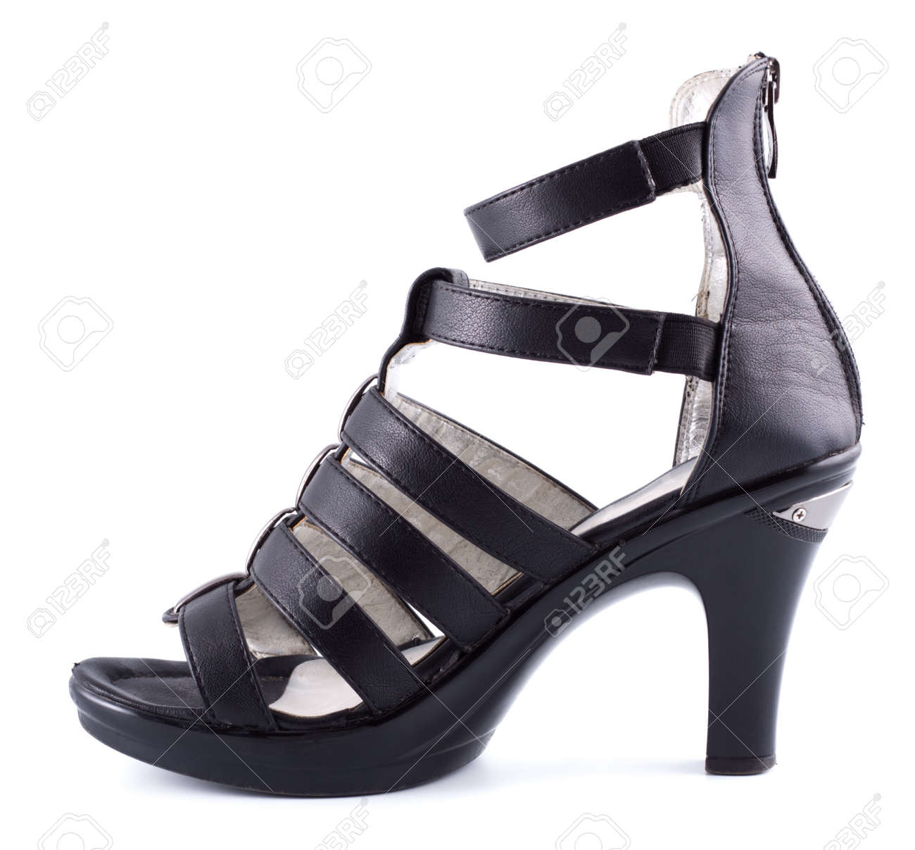 stylish high heel shoes