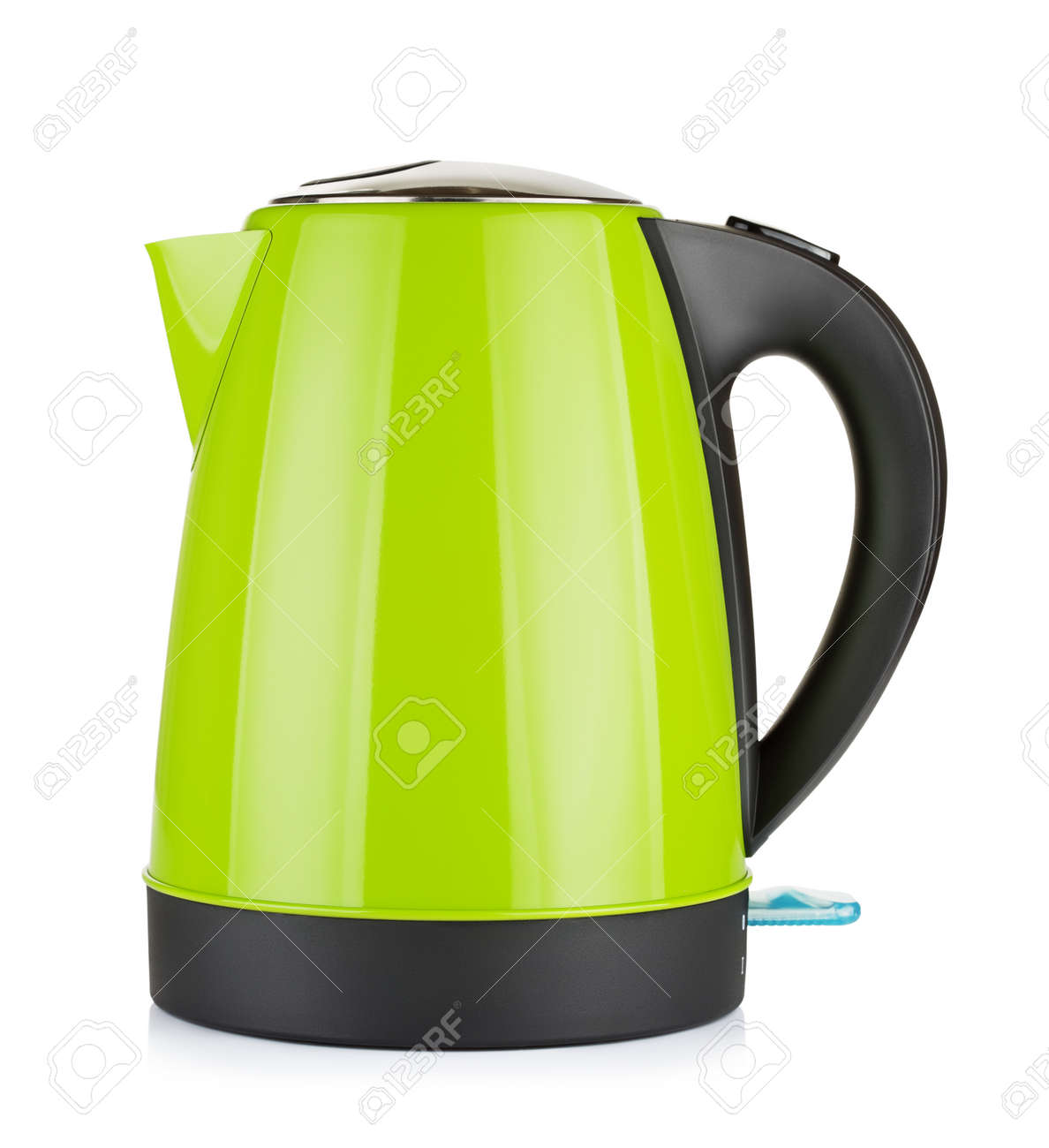 Modern Green Electric Kettle Isolated On White Stock Photo - Modern Green Electric Kettle Isolated On White Stock Photo modern green electric kettle isolated on white stock photo - modern green electric kettle isolated on white stock photo