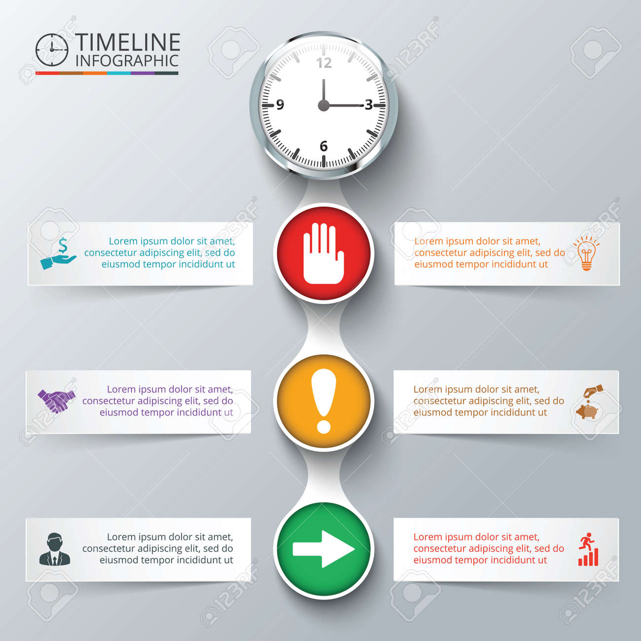 timeline graph template