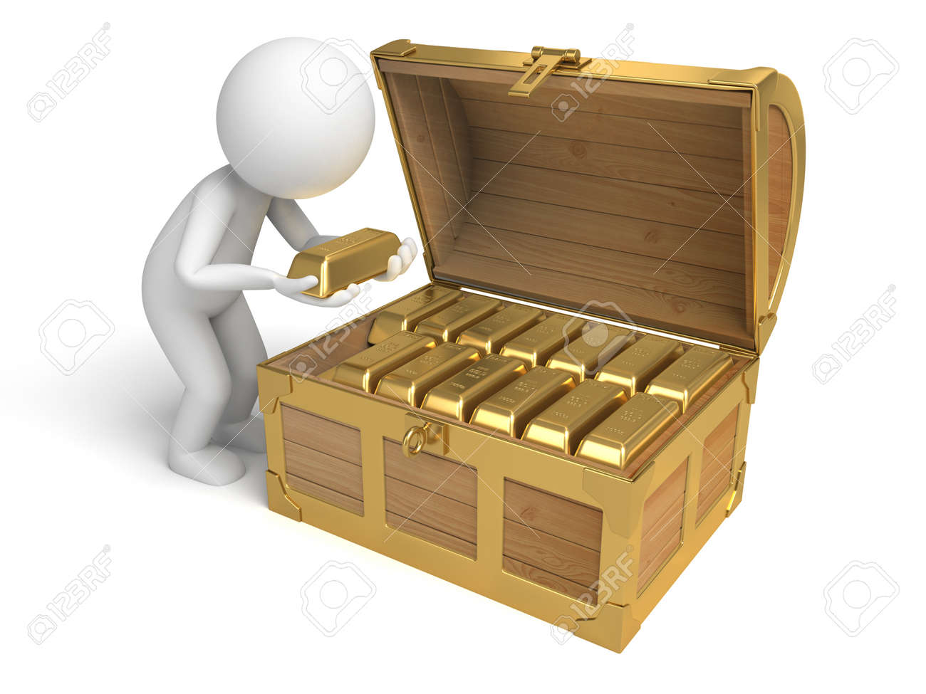 treasure box 3d