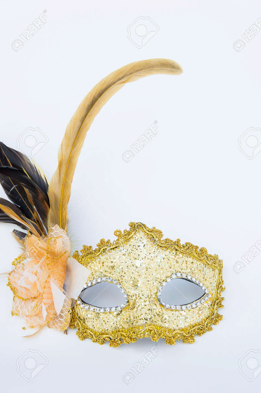 派手なマスク 党の顔を隠すアクセサリー の写真素材 画像素材 Image