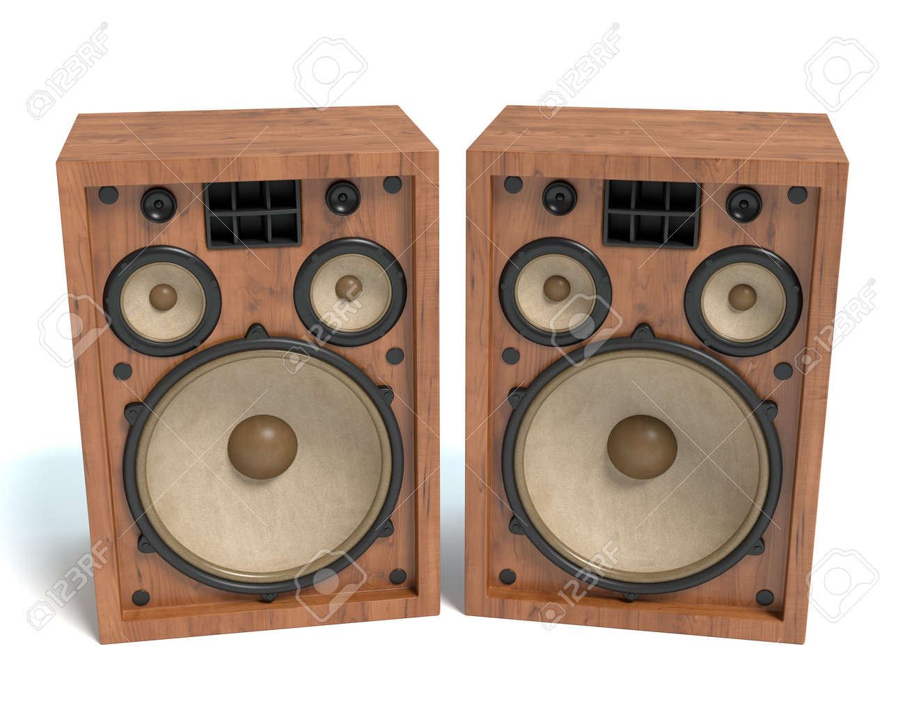 old speaker box