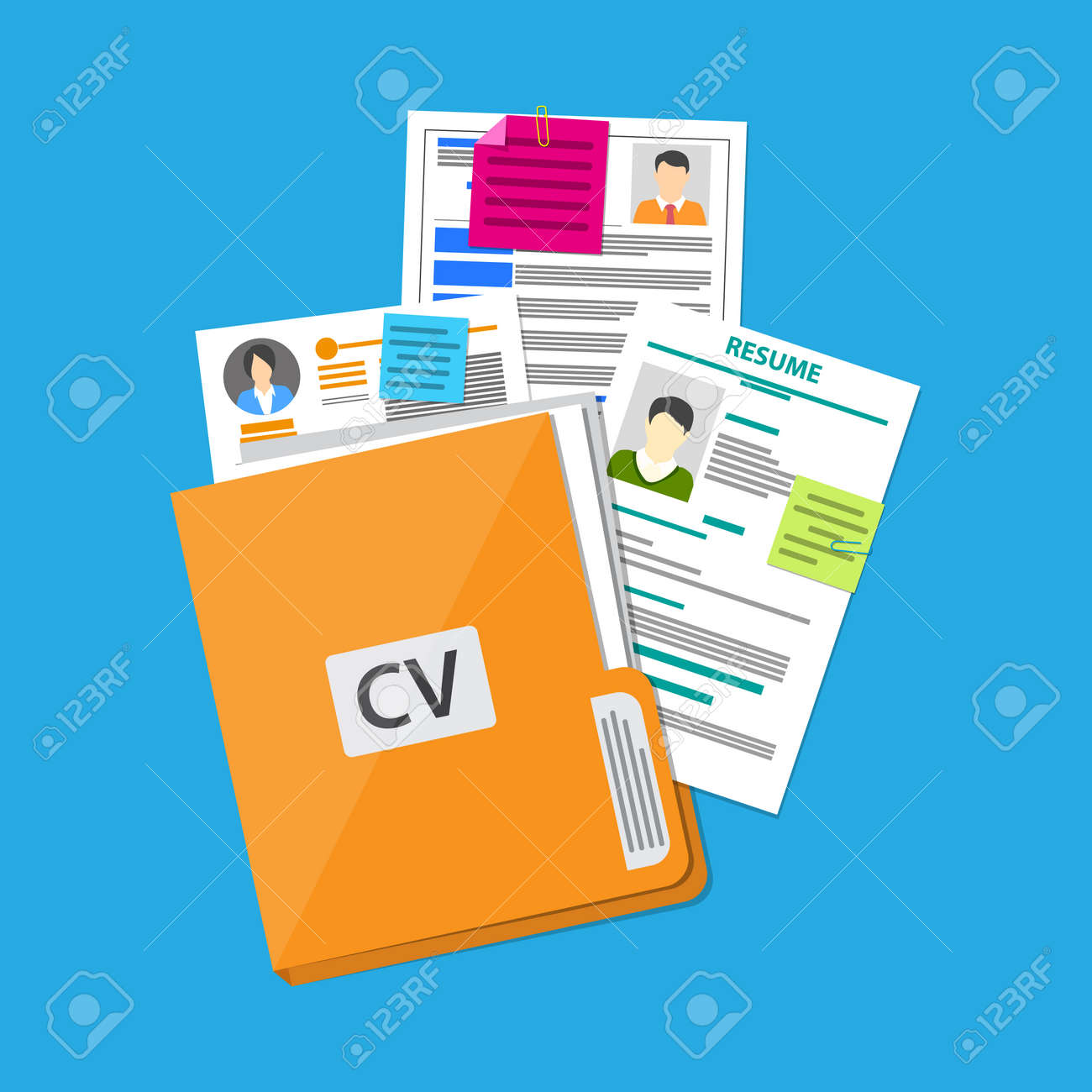 human resources management concept searching professional staff