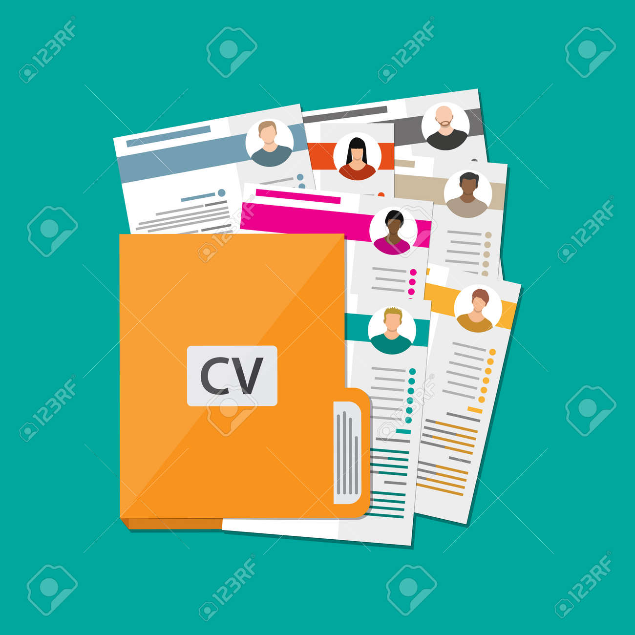 human resources management concept searching professional staff