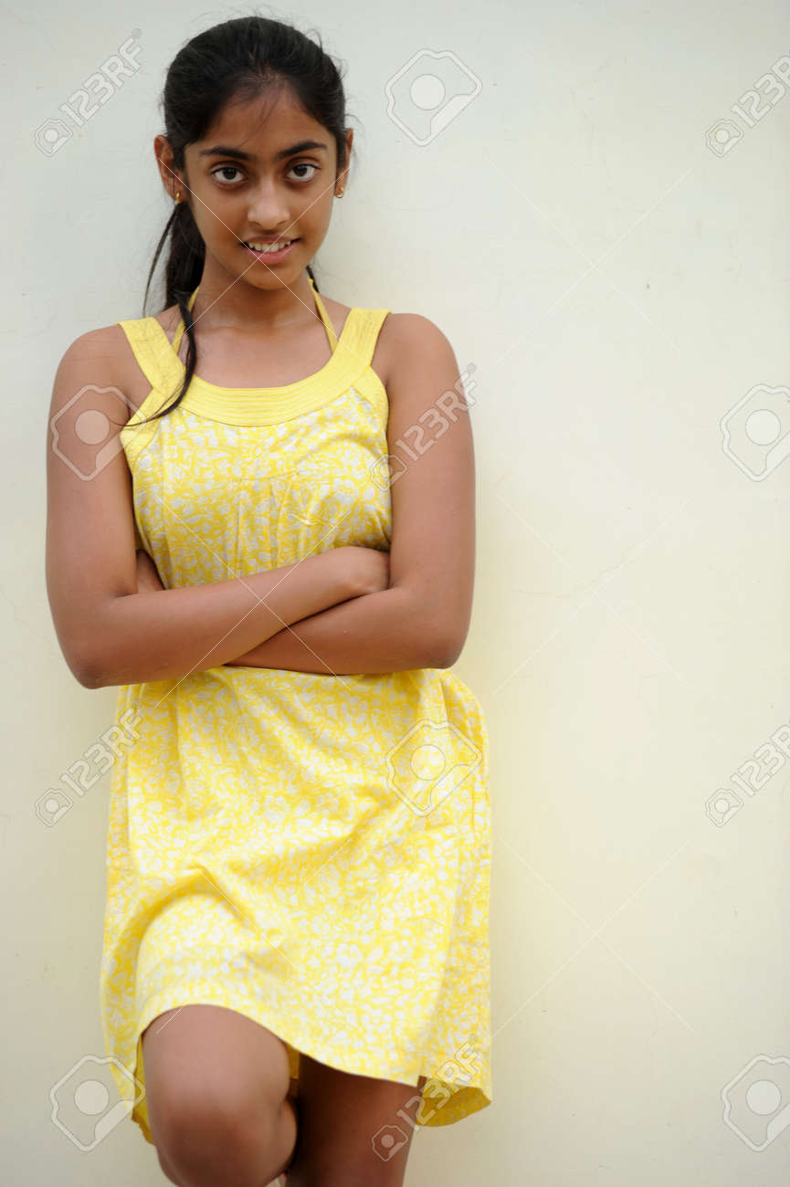 Indian Beautiful Girl Posing At Outdoor Yellow Wall Stock Photo 7275020 Indian Beautiful Girl Posing At Outdoor Yellow Wall Stock Photo 7275020