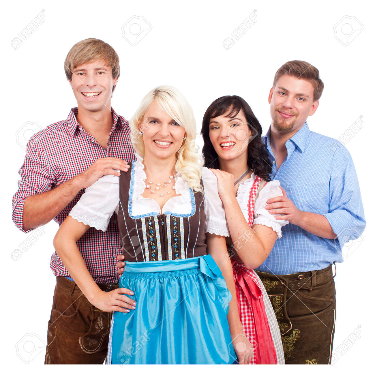 Group Of Young Bavarian People Stock Photo, Picture and Royalty Free Image.  Image 35320812.