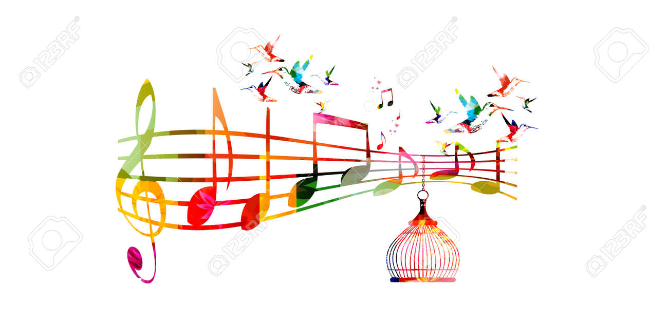 music notes template