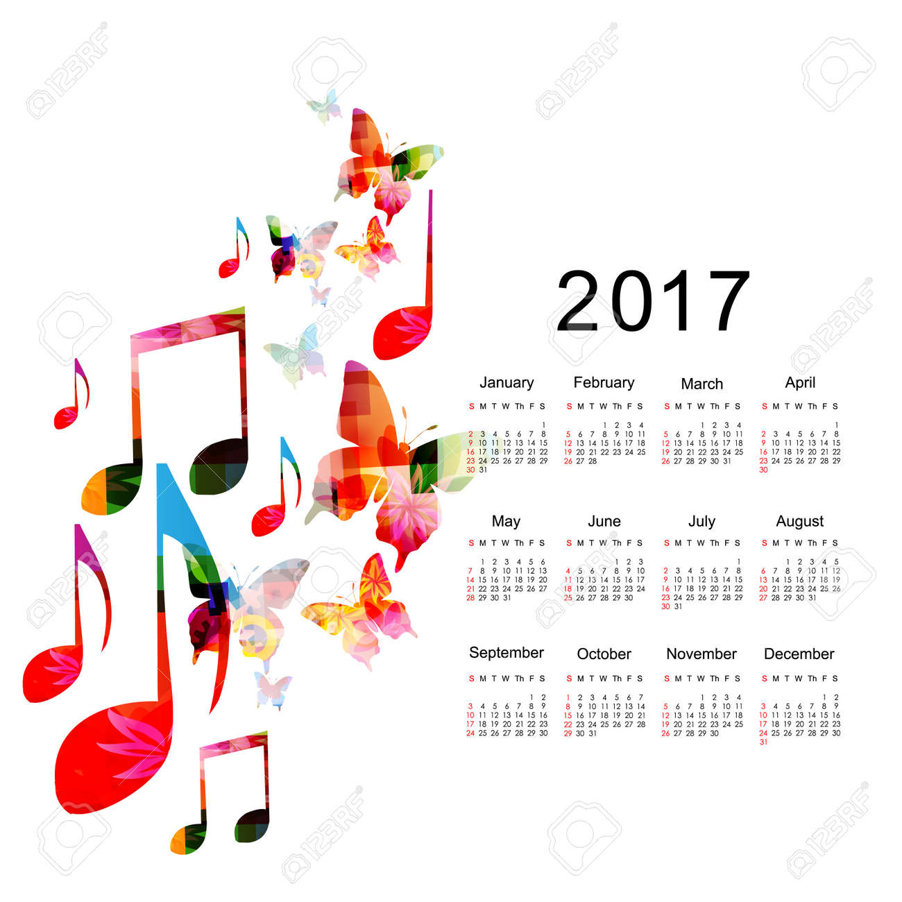 music notes template