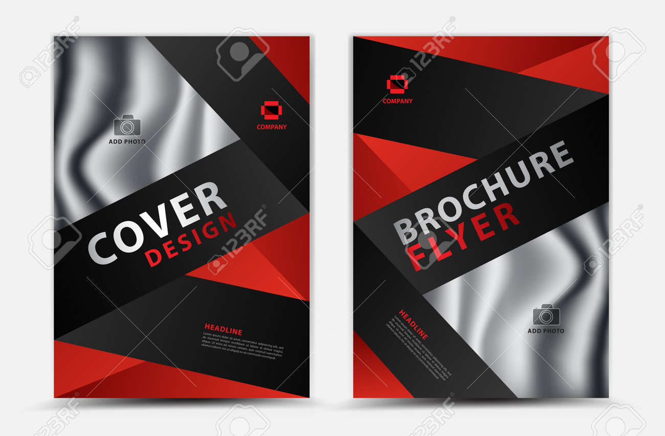 cover vector template design business brochure flyer annual flyer idea