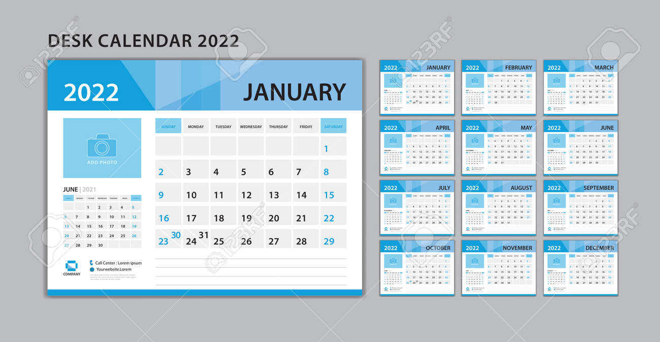 Ustaw wektor szablonu kalendarza biurkowego 2022, zestaw 12 miesięcy, początek tygodnia w niedzielę, planista, szablon kalendarza ściennego 2022, artykuły papiernicze, druk, reklama, niebieskie tło - 170392436 Ustaw wektor szablonu kalendarza biurkowego 2022, zestaw 12 miesięcy, początek tygodnia w niedzielę, planista, szablon kalendarza ściennego 2022, artykuły papiernicze, druk, reklama, niebieskie tło - 170392436
